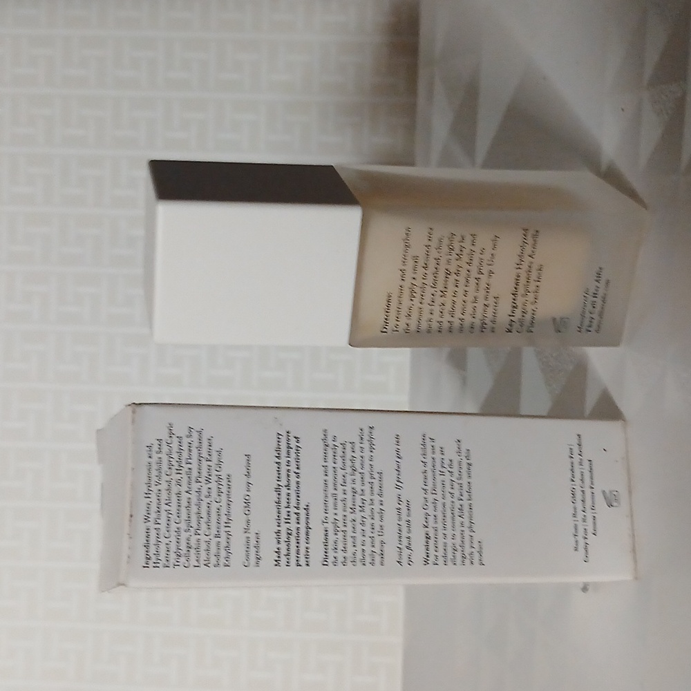 NIB 1 Oz They Call Her Alfie Plumping Collagen Face Serum - Picture 3 of 3